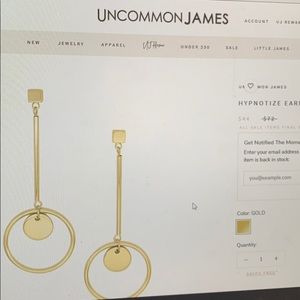 Uncommon James Hypnotize Earrings